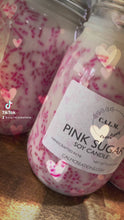 Load and play video in Gallery viewer, PINK SUGAR Large Jar Soy Candle
