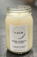 Load image into Gallery viewer, VERY VANILLA Large Jar Soy Candle