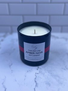 Thin Red Line Soy Candle