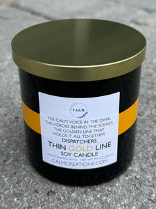 Thin Gold Line Soy Candle