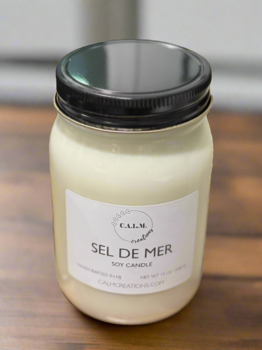 Sel de Mer Large Jar Soy Candle