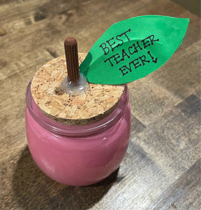 Teacher Apple Soy Candle