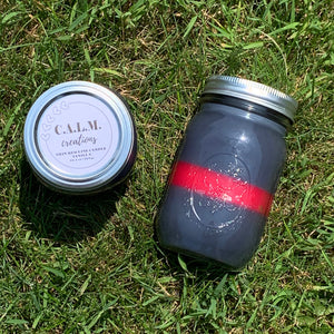 THIN RED LINE Large Jar Candle
