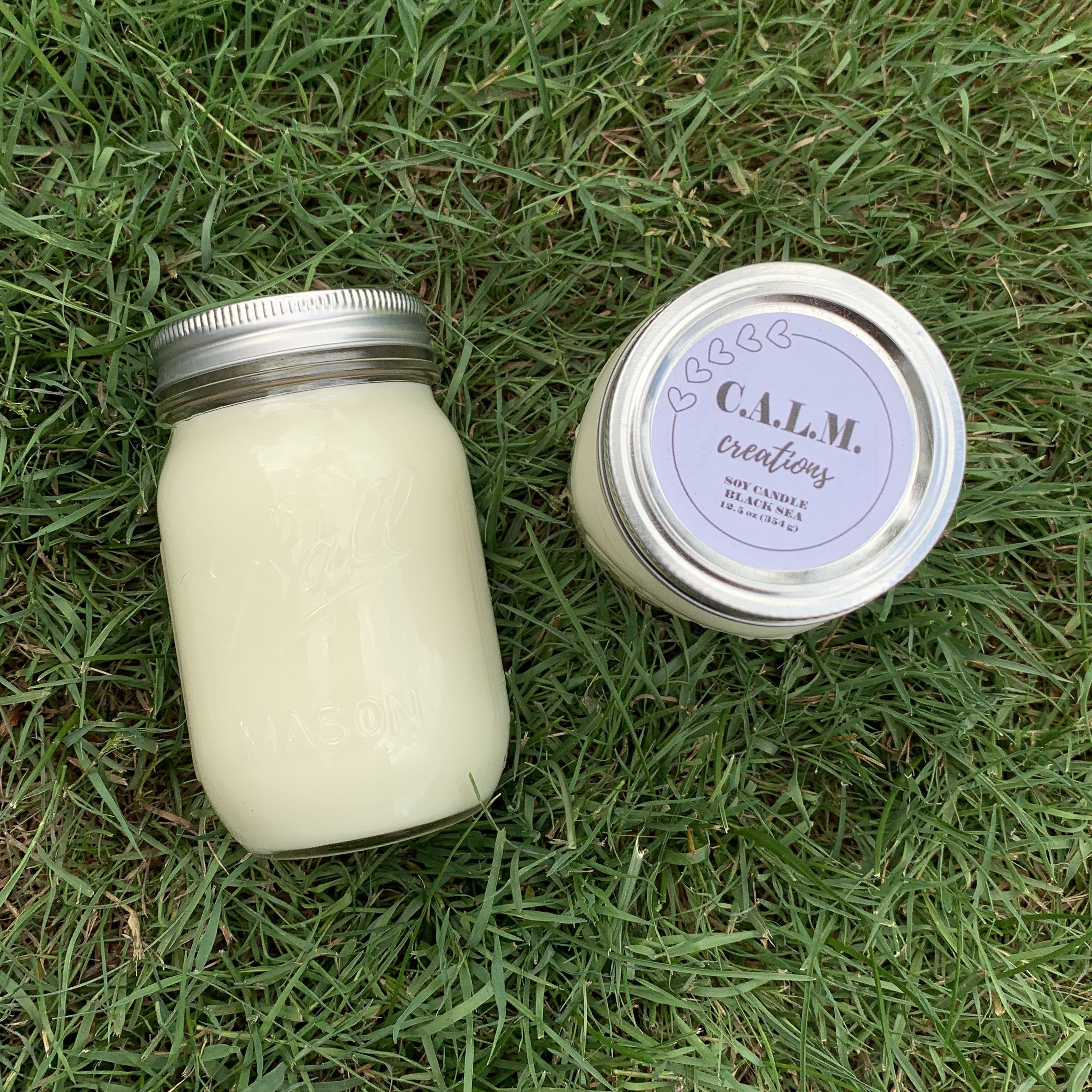 BLACK SEA Large Jar Soy Candle