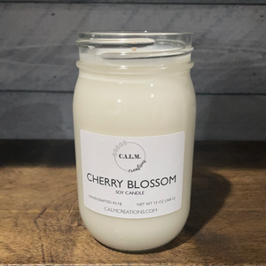 CHERRY BLOSSOM Large Jar Soy Candle
