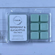 Load image into Gallery viewer, PEPPERMINT &amp; EUCALYPTUS Wax Melts
