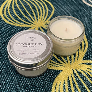 COCONUT COVE Small Jar Soy Candle