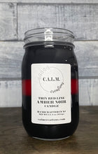 Load image into Gallery viewer, THIN RED LINE Large Jar Candle
