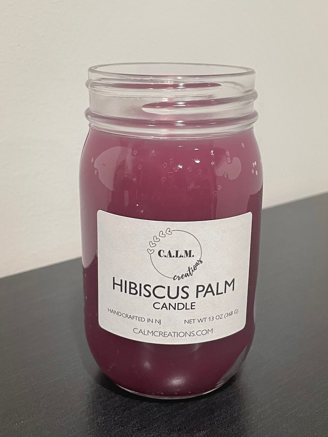 HIBISCUS PALM Large Jar Candle
